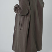 Wool Cashmere Coat - Taupe | SAMPLE