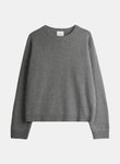 Wool Cashmere Crewneck - Grey
