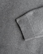 Wool Cashmere Crewneck - Grey | Final Sale