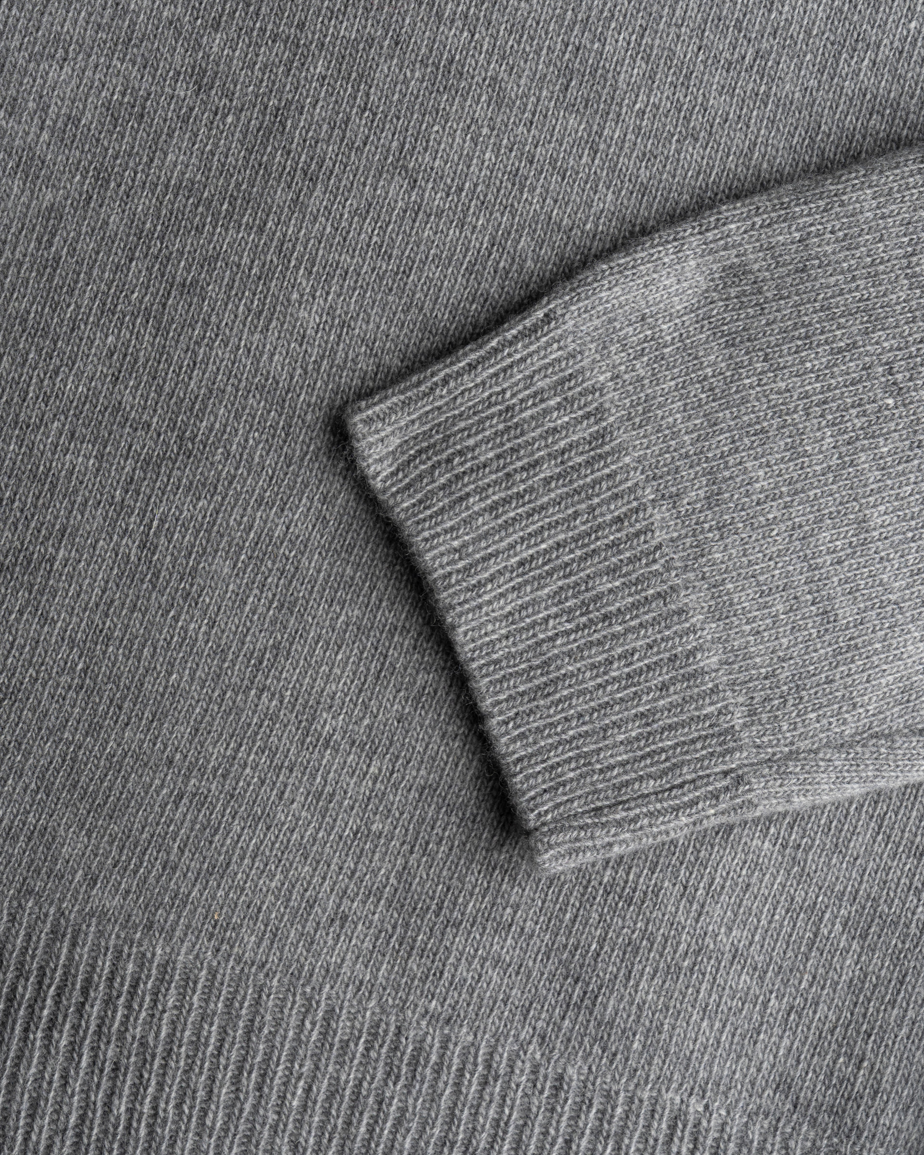 Wool Cashmere Crewneck - Grey | Final Sale