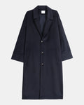 Wool Cashmere Coat - Limited Edition Navy