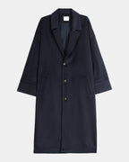 Wool Cashmere Coat - Limited Edition Navy