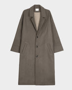 Wool Cashmere Coat - Limited Edition Taupe