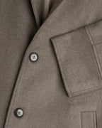 Wool Cashmere Coat - Limited Edition Taupe