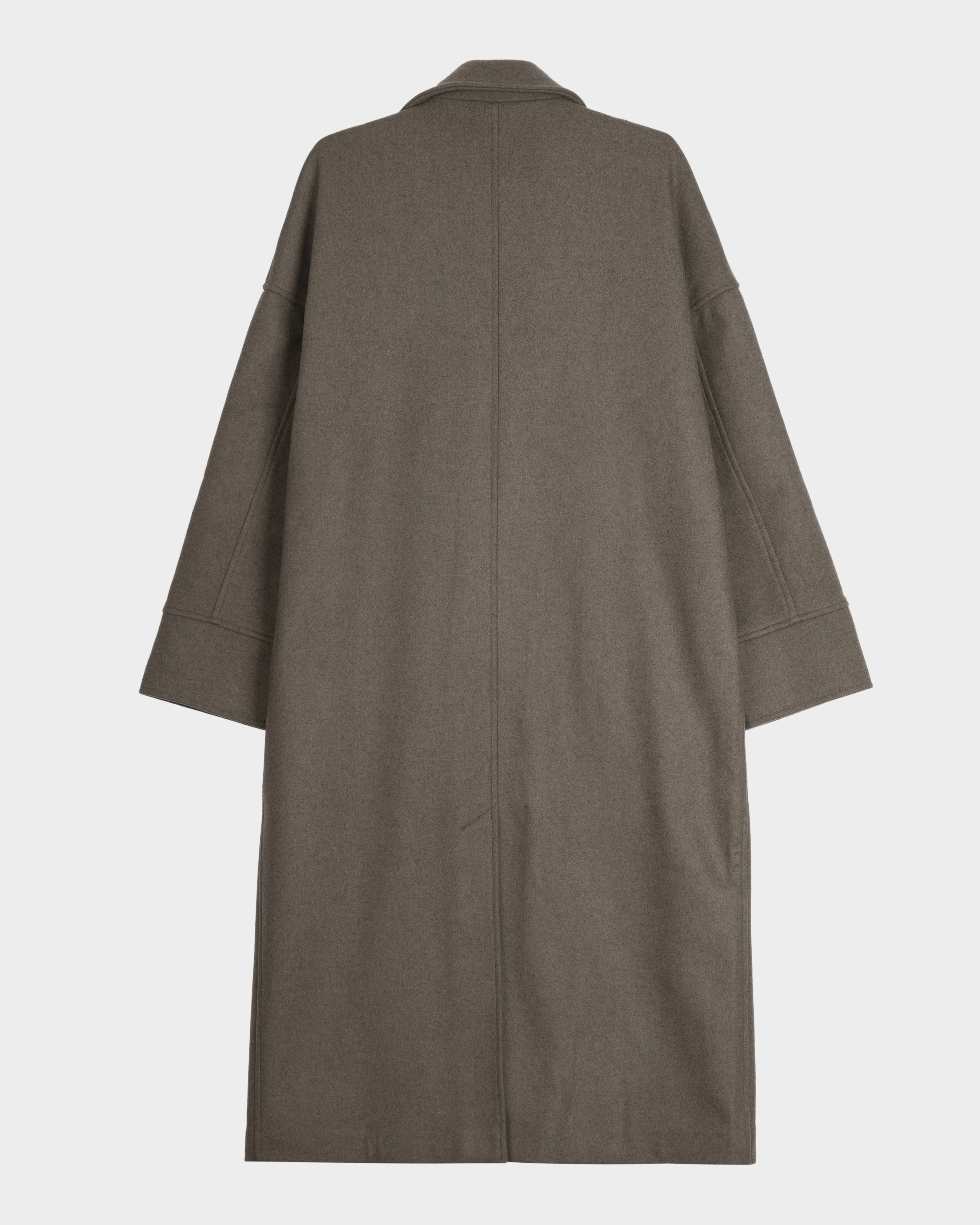 Wool Cashmere Coat - Limited Edition Taupe
