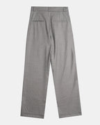 Signature Wool Pleated Trousers - Limited Edition Grey