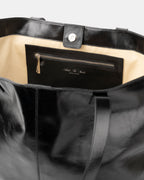 Maxi Leather Tote Bag - Black | Pre Order