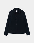 Drape Shirt - Navy | SAMPLE