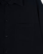 Drape Shirt - Navy | SAMPLE