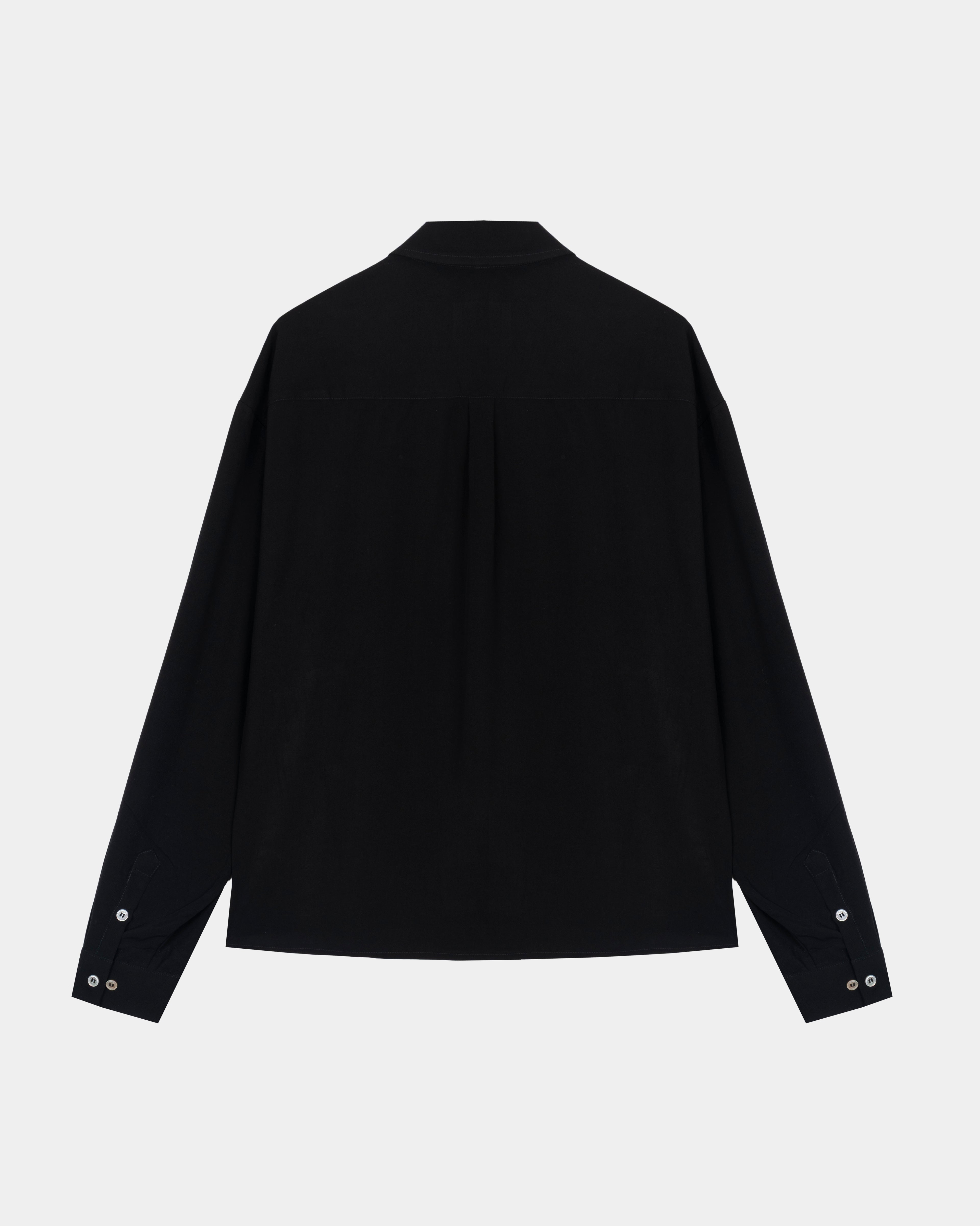 Drape Shirt - Black