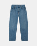 Relaxed Straight-Leg Jeans - Vintage Blue