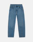 Relaxed Straight-Leg Jeans - Vintage Blue