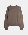 Wool Cashmere Crewneck - Taupe