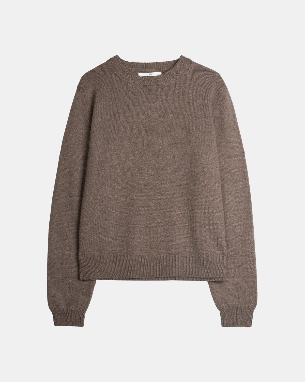 Wool Cashmere Crewneck - Taupe