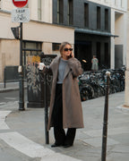 Wool Cashmere Coat - Limited Edition Taupe