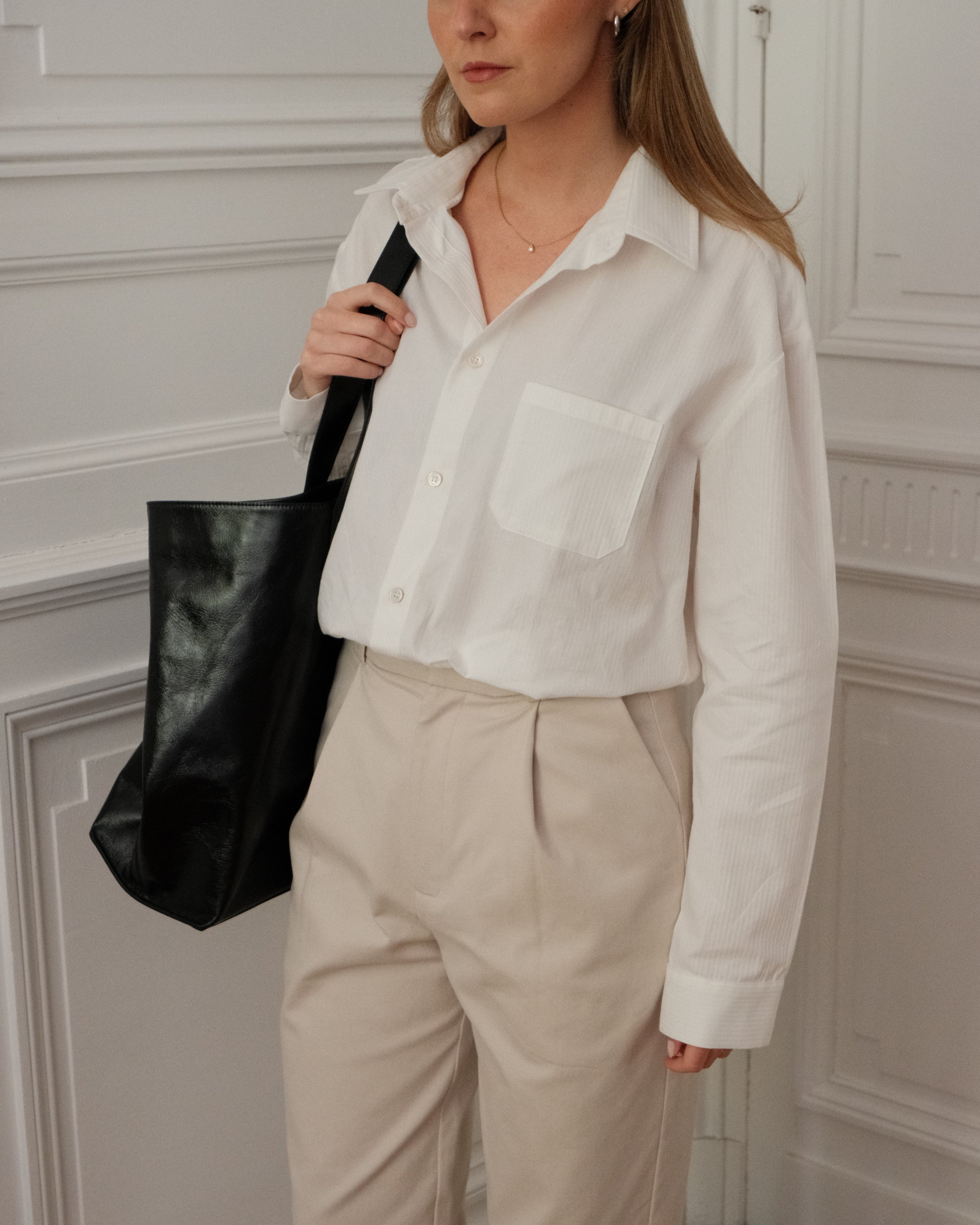 Striped Shirt - Off White