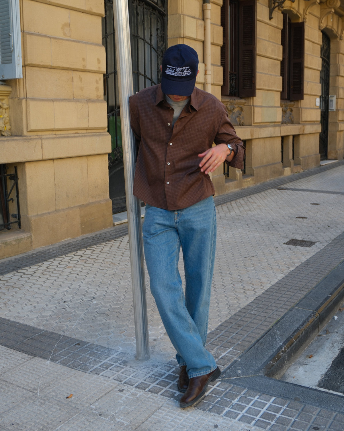 Five Panel Baseball Cap - Navy