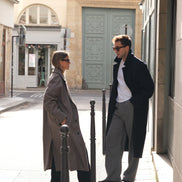 Wool Cashmere Coat - Taupe | SAMPLE