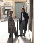 Wool Cashmere Coat - Limited Edition Navy