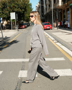 Wool Cashmere Crewneck - Grey | Final Sale