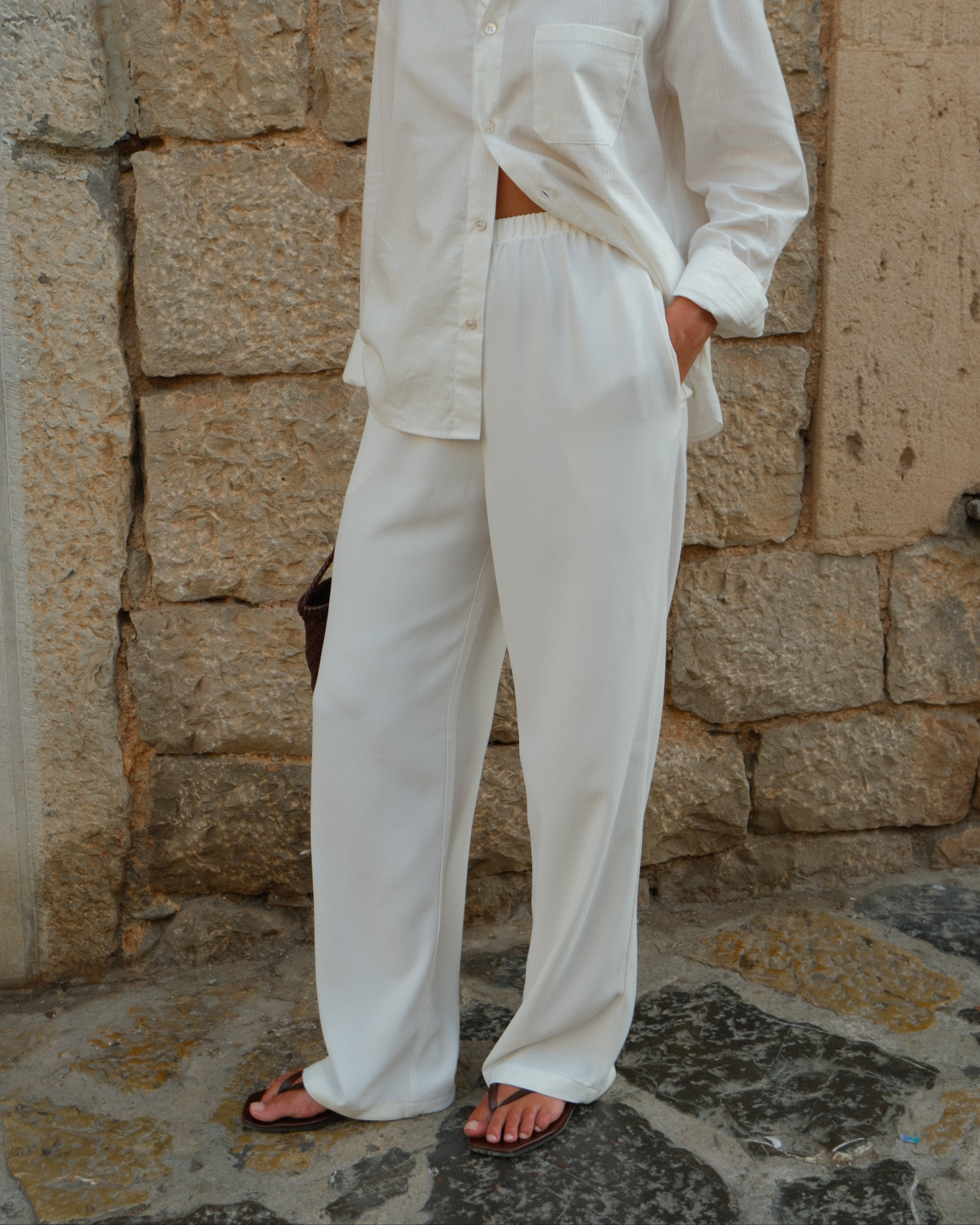 Cady Trousers - Off White