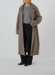 Wool Cashmere Coat - Taupe