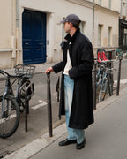 Wool Cashmere Coat - Limited Edition Navy