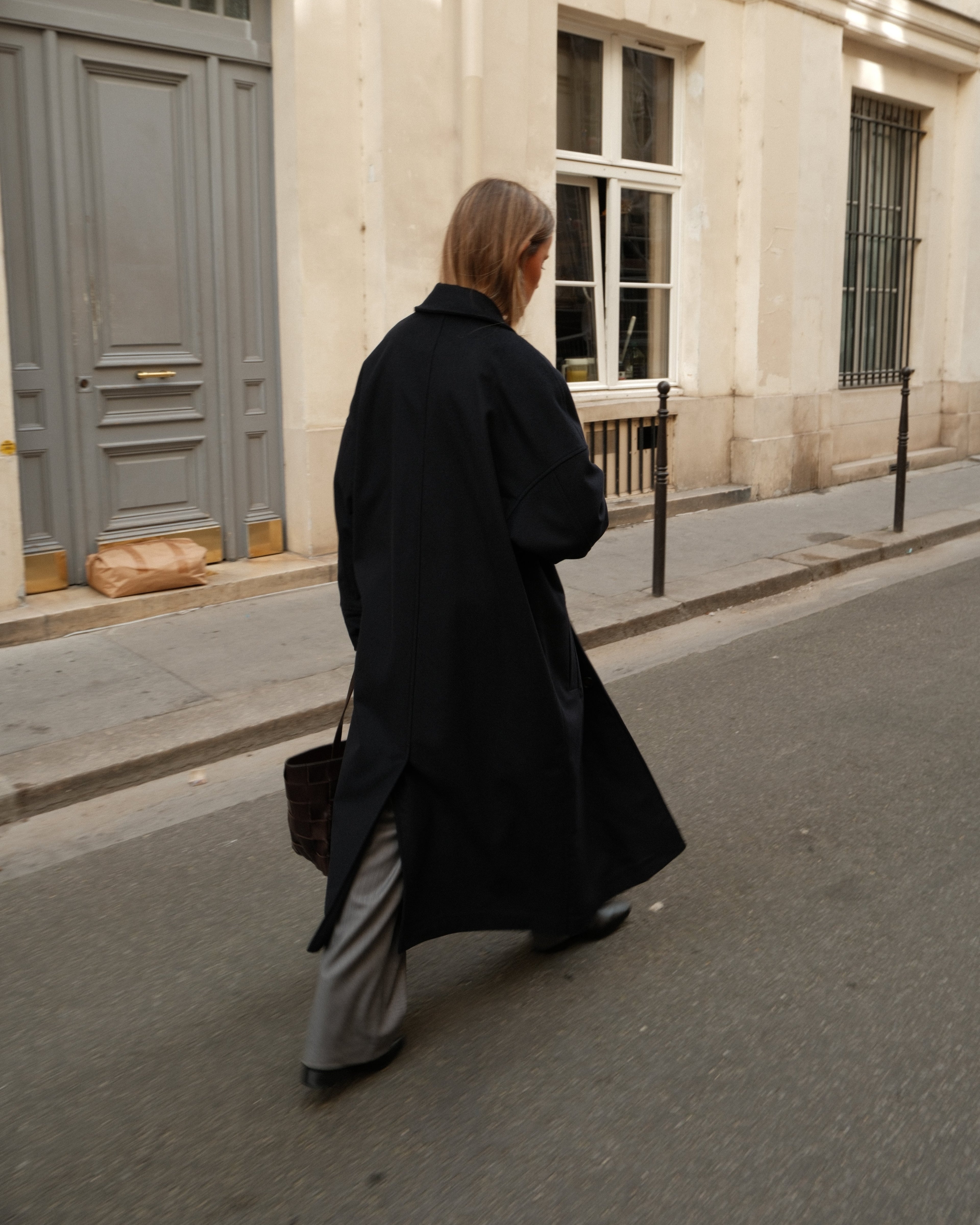 Wool Cashmere Coat - Limited Edition Navy