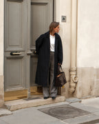 Wool Cashmere Coat - Limited Edition Navy