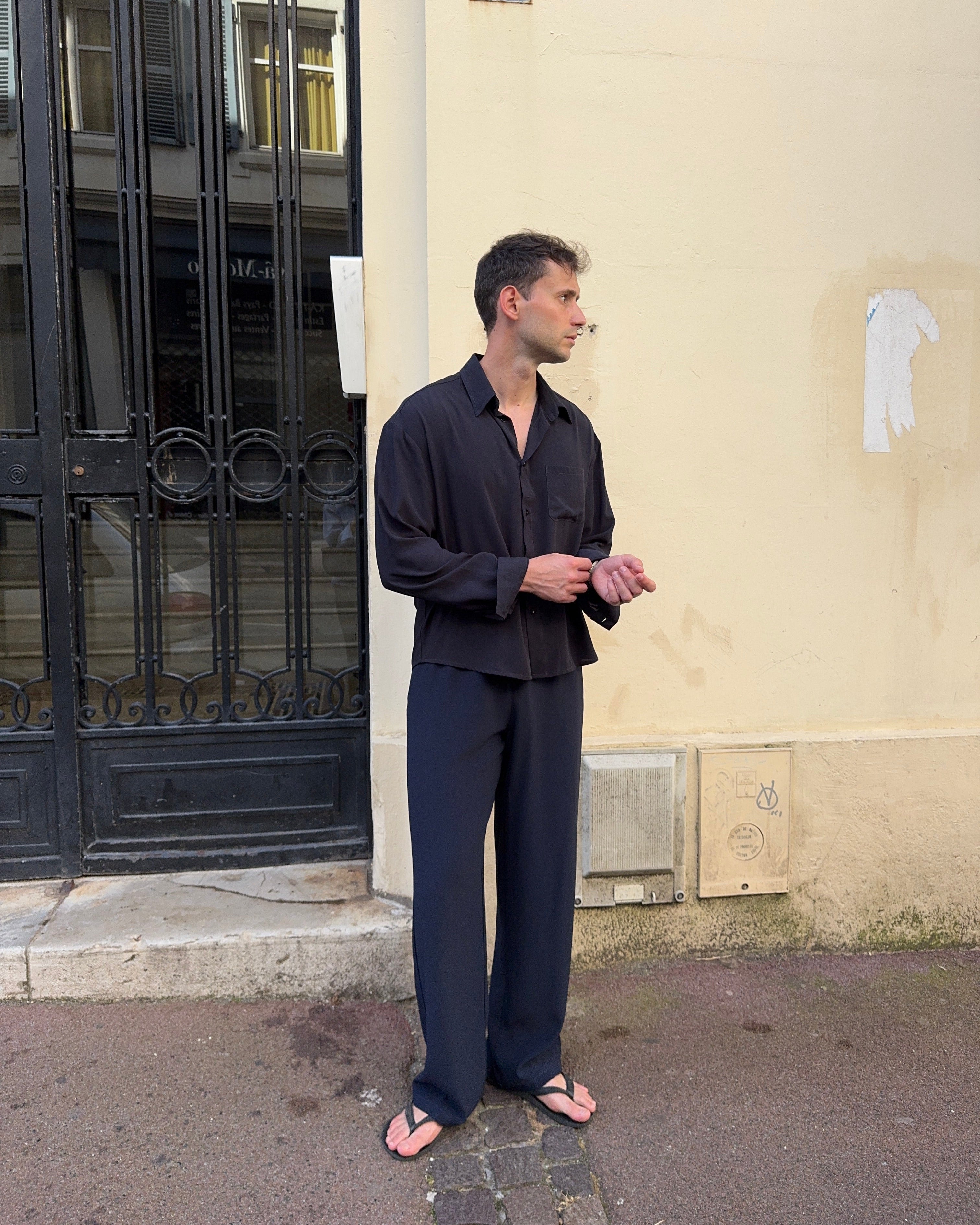 Cady Trousers - Navy