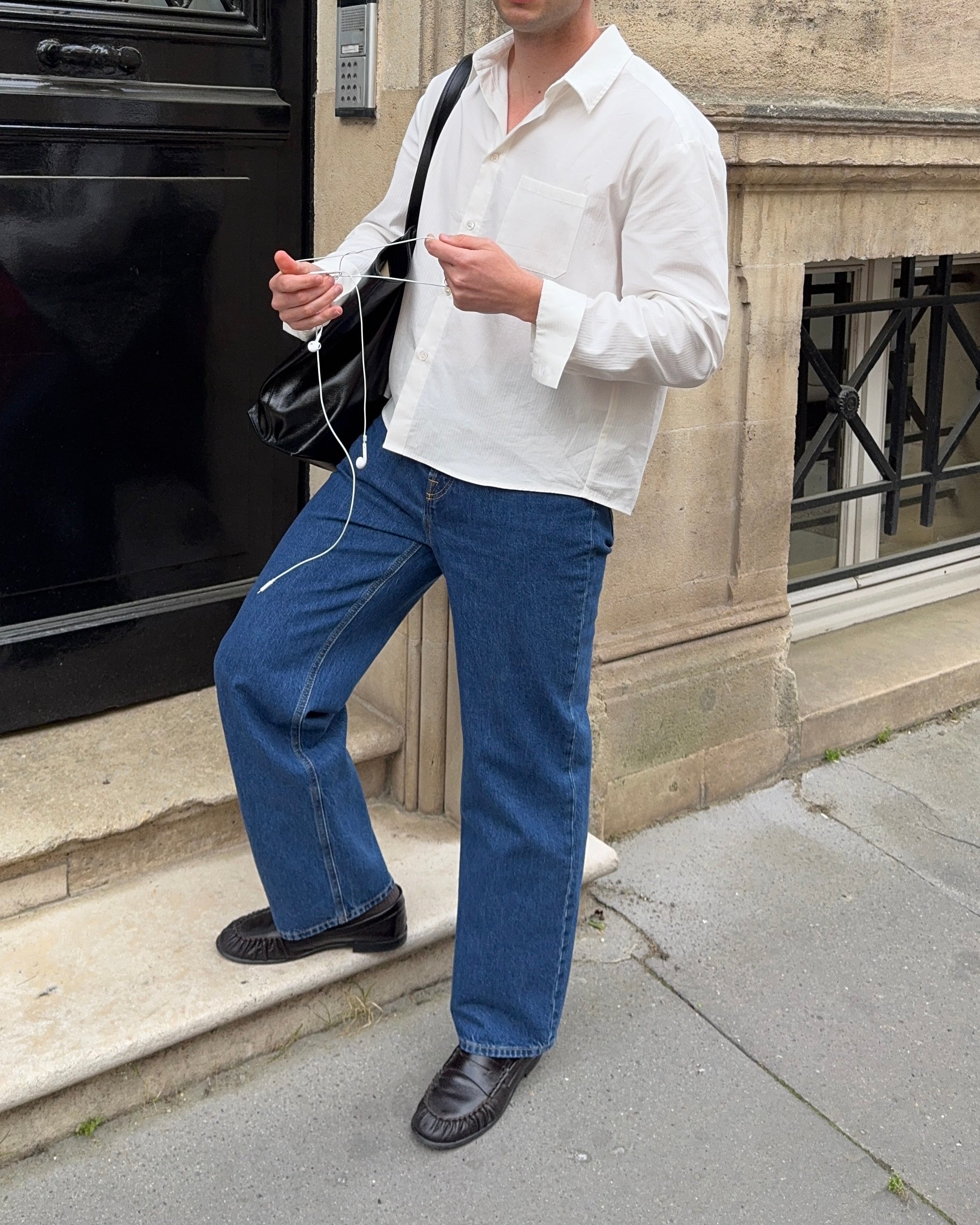 Striped Shirt - Off White