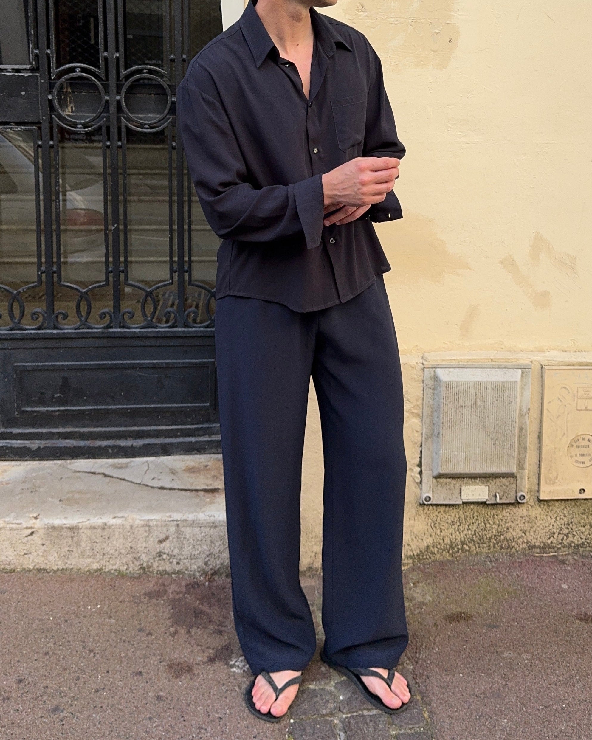 Cady Trousers - Navy