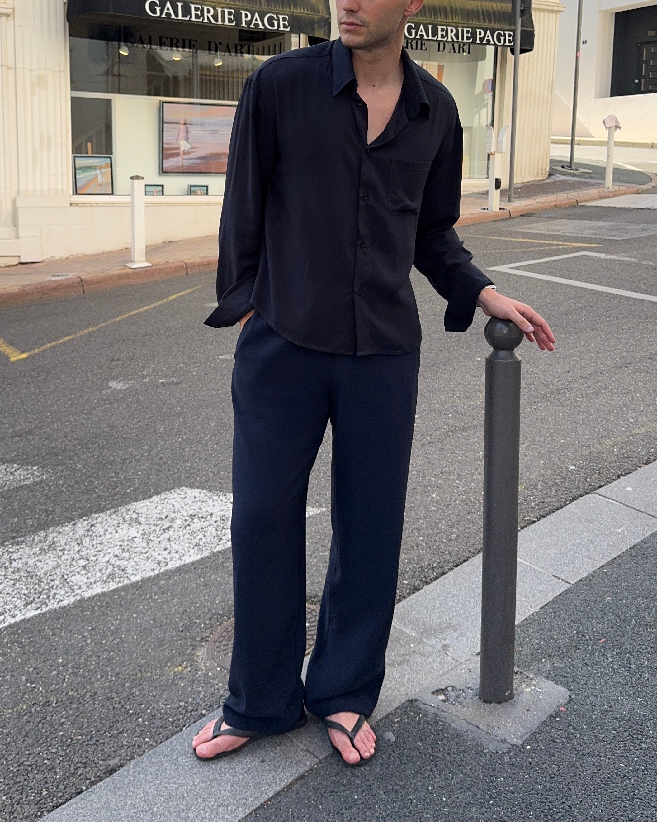 Cady Trousers - Navy