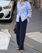 Cady Trousers - Navy