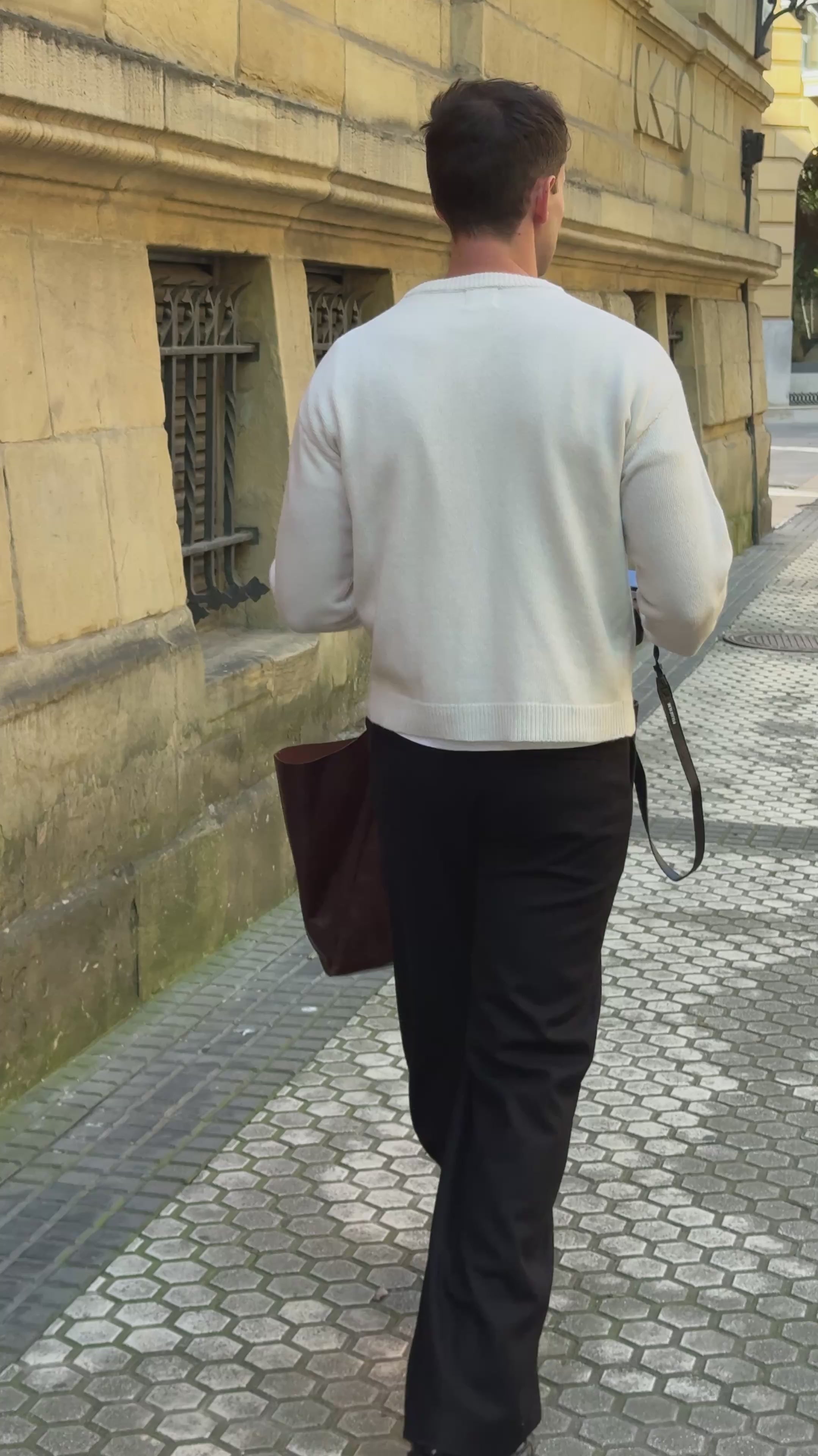 Wool Cashmere Crewneck - Cream | Final Sale